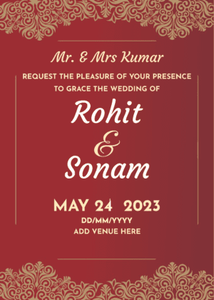 Wedding Invitation card, latest evite