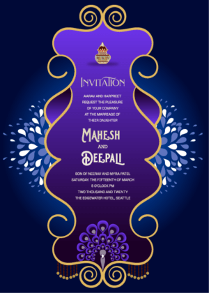 eWedding Card design, Latest and unique impressive ecard design