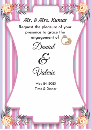 Engagement card
