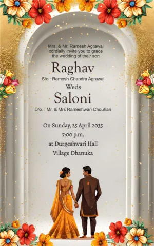 Digital Wedding Invitation