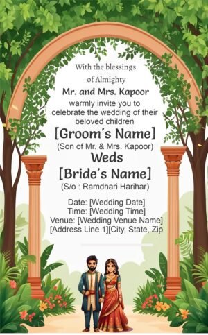 Wedding Invitation PDF Maker