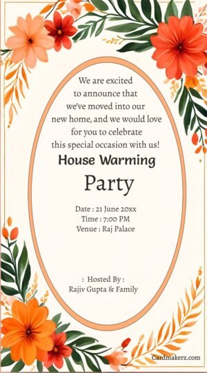 House Warming Invitation Online Free.