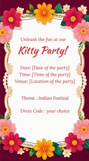 Kitty Invitation