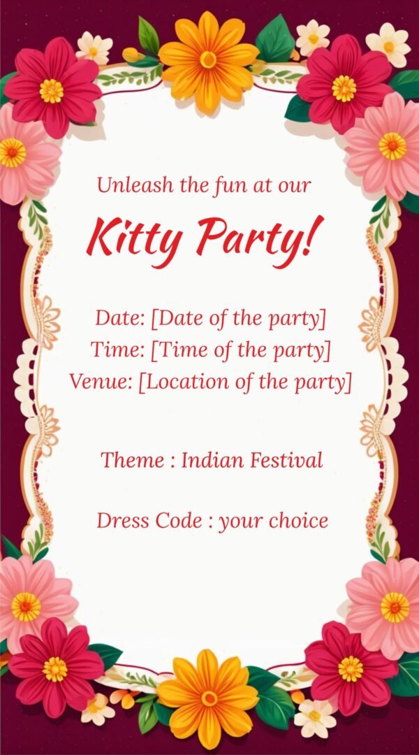 Kitty Invitation